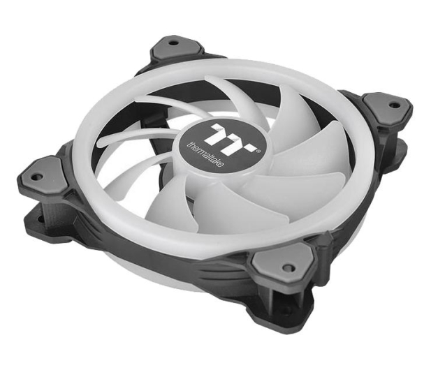 THERMALTAKE Ring Trio 14 LED RGB Plus TT Premium (3x140mm, 500-1400RPM) CL-F077-PL14SW-A - 597786 - zdjęcie 2